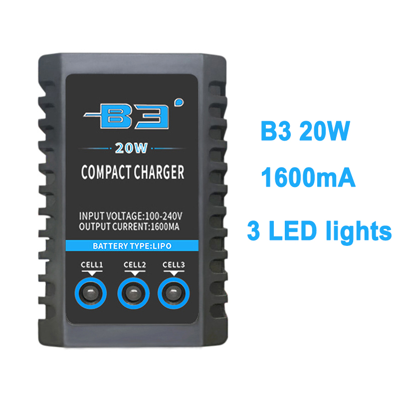 Rc Helicopter Charger - Ab/abd Plug 20W iMaxRC iMax B3