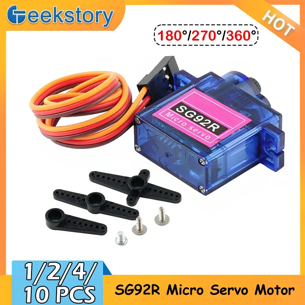 Rc Helicopter Servo - 1/2/4/10 adet SG92R 9g Mikro Analog