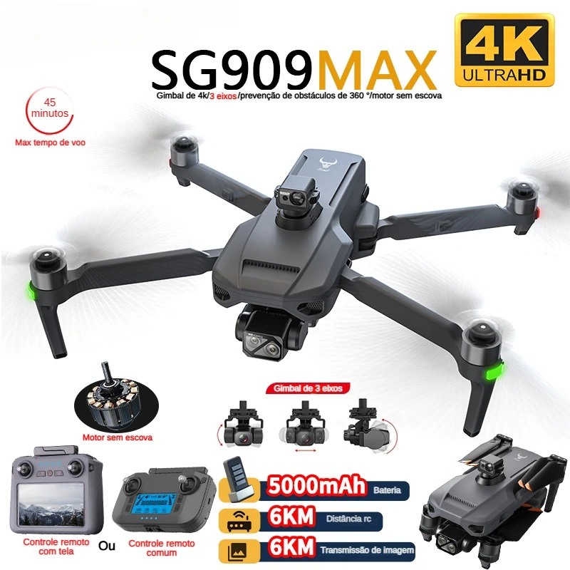 Rc Helicopter Case - ZLL SG909 SG909MAX 4K Kameralı Profesyonel