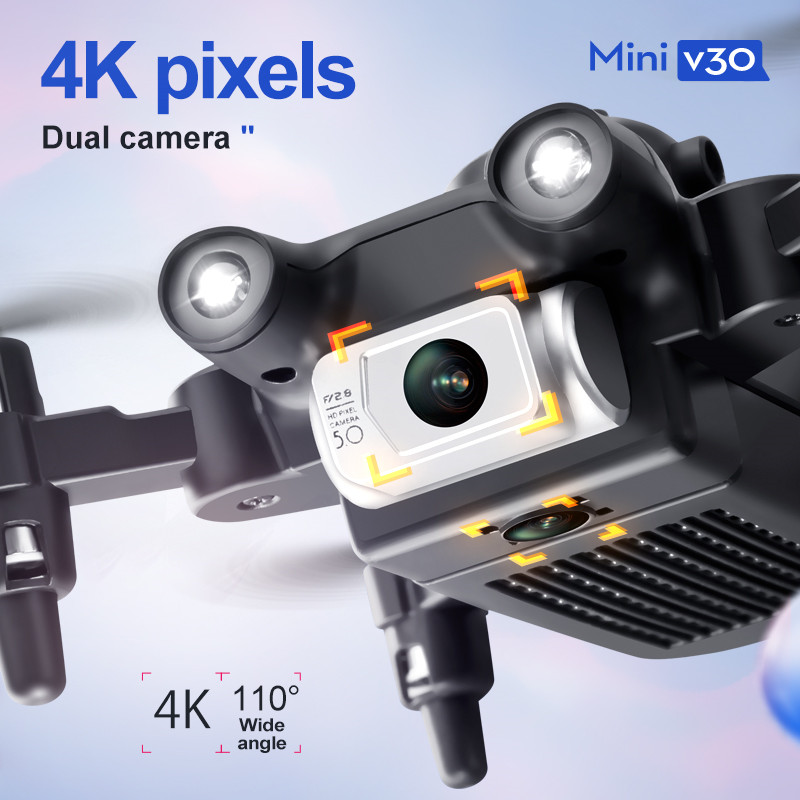 Mini V30 WiFi FPV Drone 4K HD  - Rc Helicopter Mini incelemesi ve fiyatı