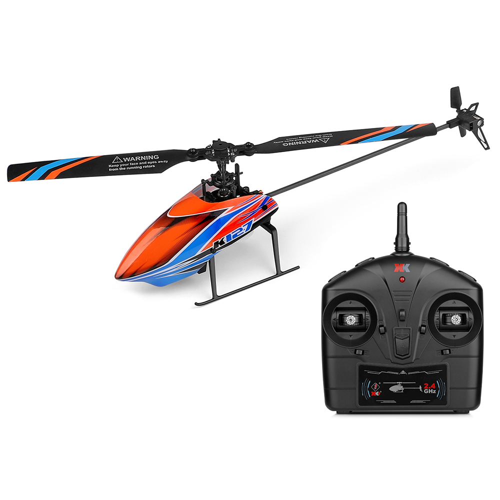 WLtoys XK K127 2.4G 4CH 6-Aixs - Rc Helicopter Single Rotor incelemesi ve fiyatı